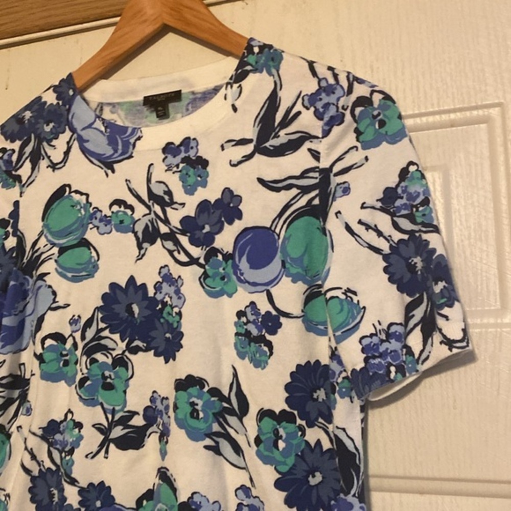 Talbots Floral Sweater - Picture 2 of 4